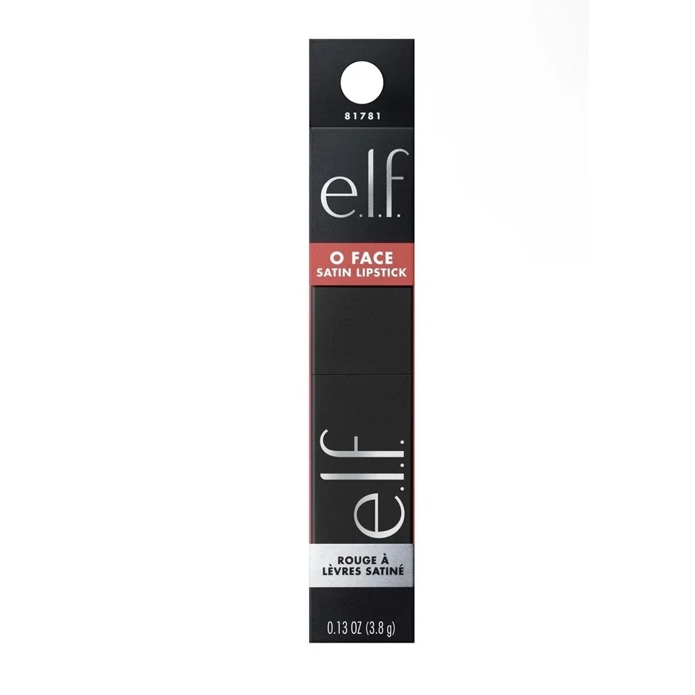 ELF O Face Satin Lipstick 2 Pack Standing Ovation Peachy Yellow Brown 81781 New